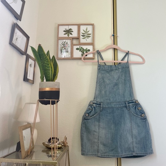Free People Denim Overalls 0 - Picture 7 of 8
